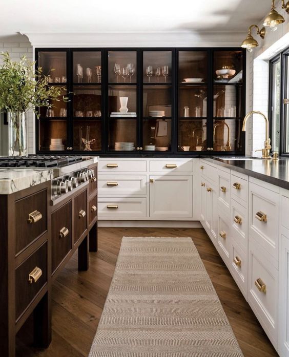30 Inspirational Ideas for Adding Black into Your Kitchen